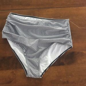 High Waisted bathing suit bottom.